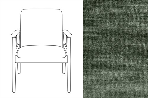 Sandal Chair Avignon Forest (380)