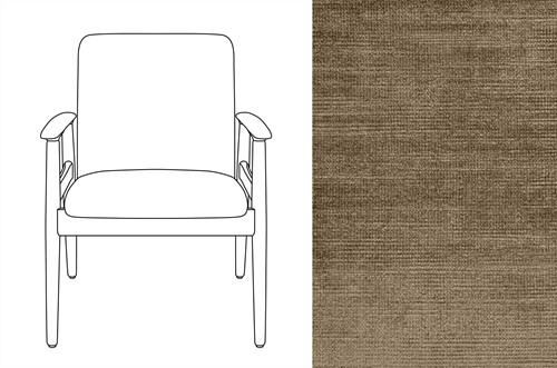 Sandal Chair Avignon Mink (370)