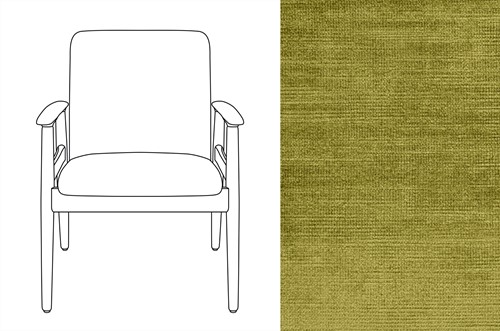 Sandal Chair Avignon Moss (330)