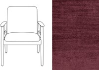 Sandal Chair Avignon Purple Plum (870)