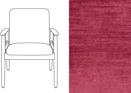 Sandal Chair Avignon Ruby (840)