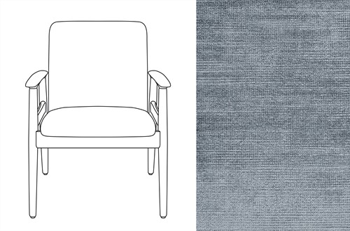 Sandal Chair Avignon Steel (666)
