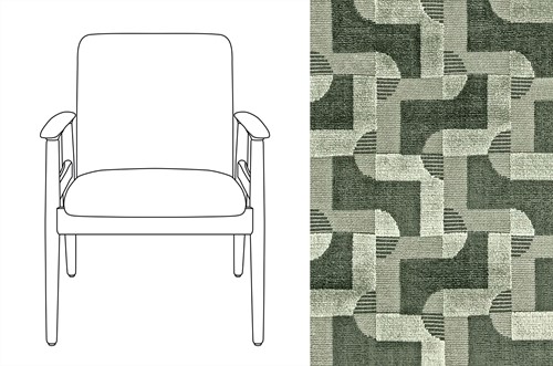 Sandal Chair Mosaik 002