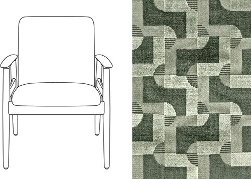 Sandal Chair Mosaik 002