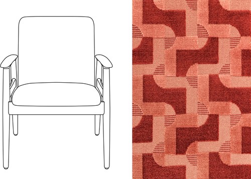 Sandal Chair Mosaik 004