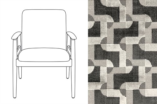 Sandal Chair Mosaik 009