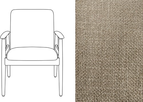 Sandal Chair Paco Gris Taupe