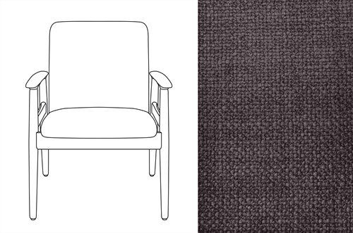 Sandal Chair Paco Ardoise