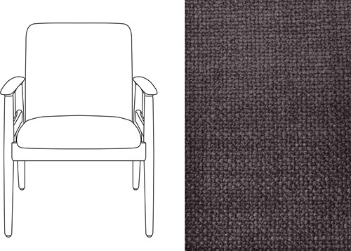 Sandal Chair Paco Ardoise