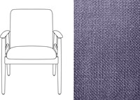 Sandal Chair Paco Violet Vintage