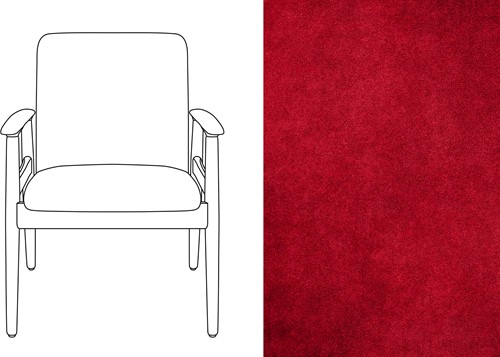 Sandal Chair Velour 001