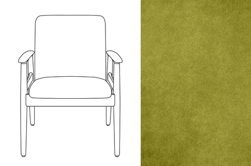 Sandal Chair Velour 002