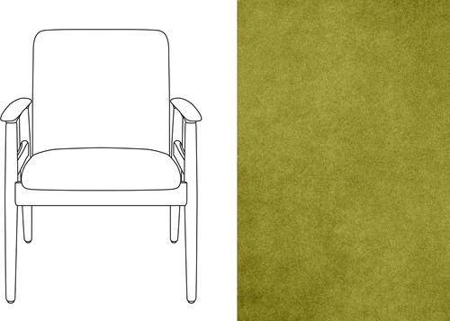 Sandal Chair Velour 002