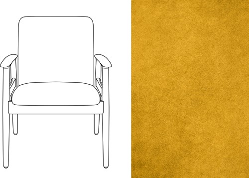 Sandal Chair Velour 005