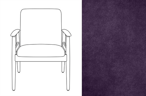 Sandal Chair Velour 008