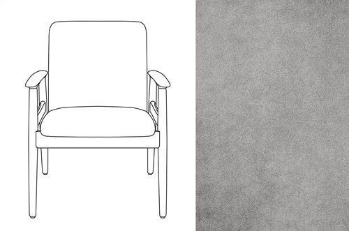 Sandal Chair Velour 009