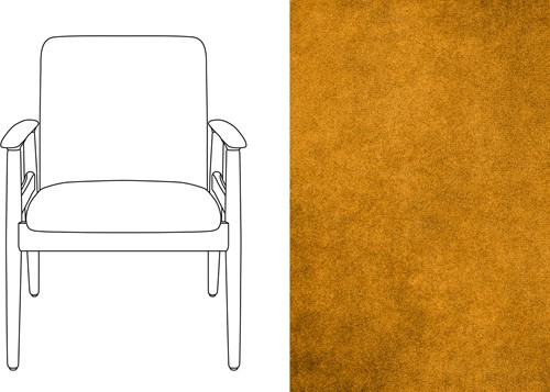 Sandal Chair Velour 011