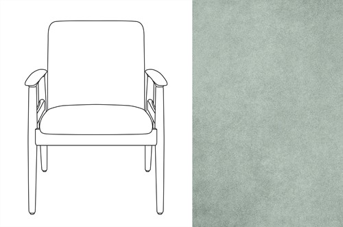 Sandal Chair Velour 021
