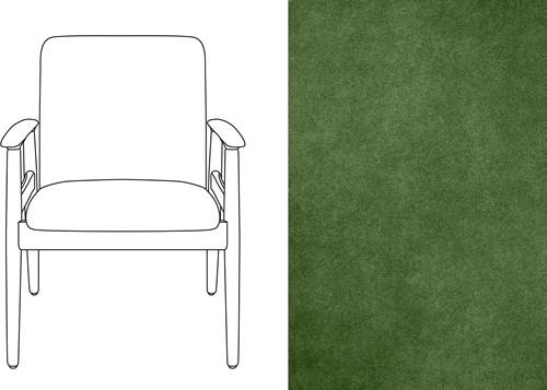 Sandal Chair Velour 023