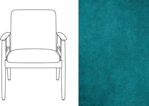 Sandal Chair Velour 060