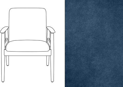 Sandal Chair Velour 061