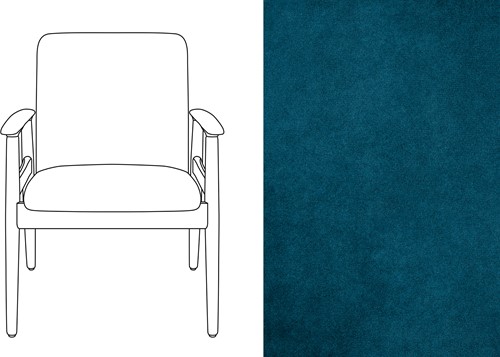 Sandal Chair Velour 067