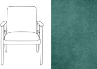 Sandal Chair Velour 068