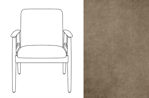 Sandal Chair Velour 070