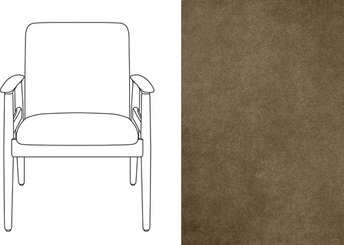 Sandal Chair Velour 071