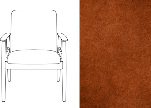 Sandal Chair Velour 073