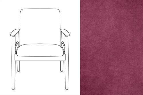 Sandal Chair Velour 083