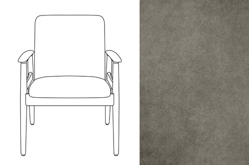 Sandal Chair Velour 090