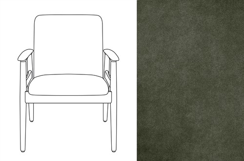 Sandal Chair Velour 095