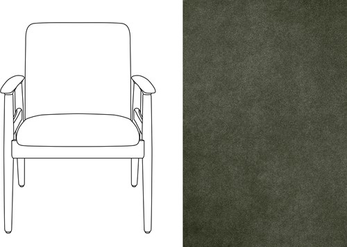 Sandal Chair Velour 095