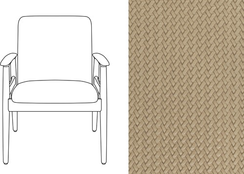 Sandal Chair Wicker 03