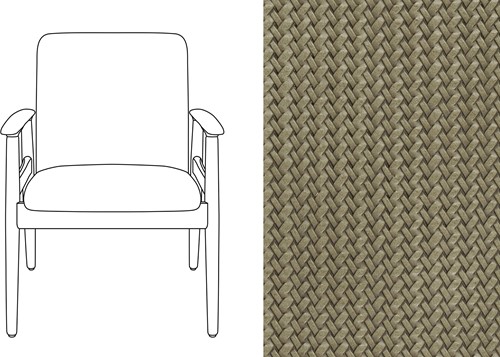 Sandal Chair Wicker 05
