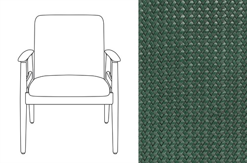 Sandal Chair Wicker 06