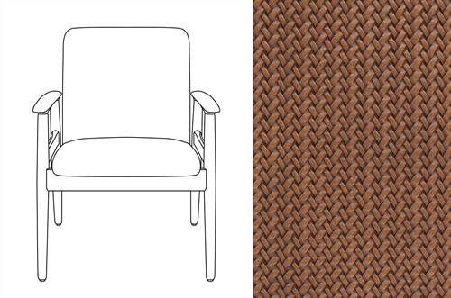 Sandal Chair Wicker 09