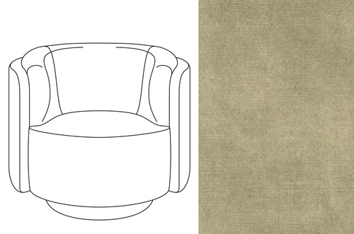New Savoy Swivel Chair Adore 214