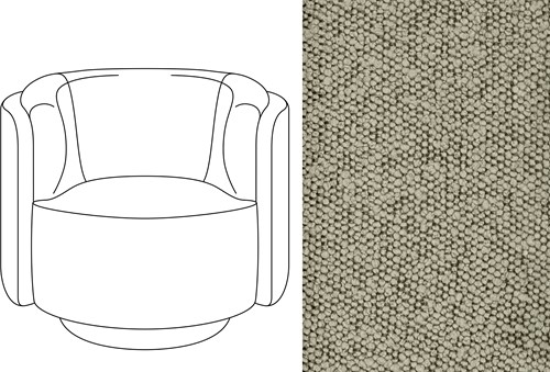 New Savoy Swivel Chair Trondheim 504