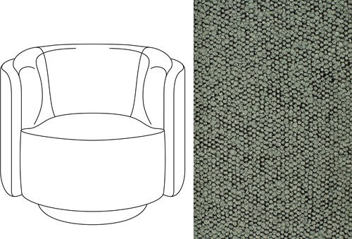 New Savoy Swivel Chair Trondheim 505
