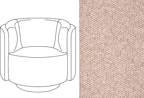 New Savoy Swivel Chair Trondheim 707