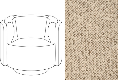 New Savoy Swivel Chair Trondheim 914