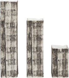 Seismo Rectangle Vases, Set of 3
