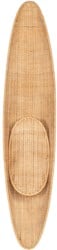 Shield Wall Lamp Rattan