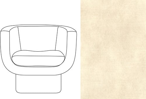 Sketch Block Chair Adore 01