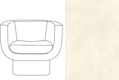 Sketch Block Chair Adore 102
