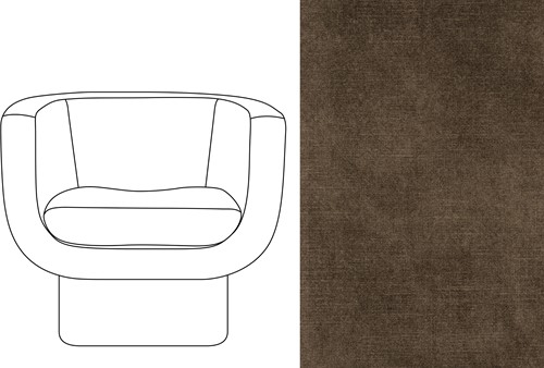 Sketch Block Chair Adore 108