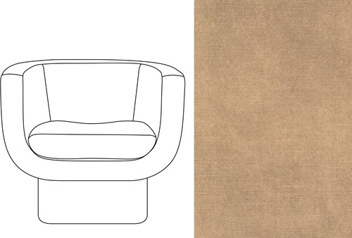 Sketch Block Chair Adore 10