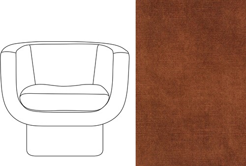 Sketch Block Chair Adore 126